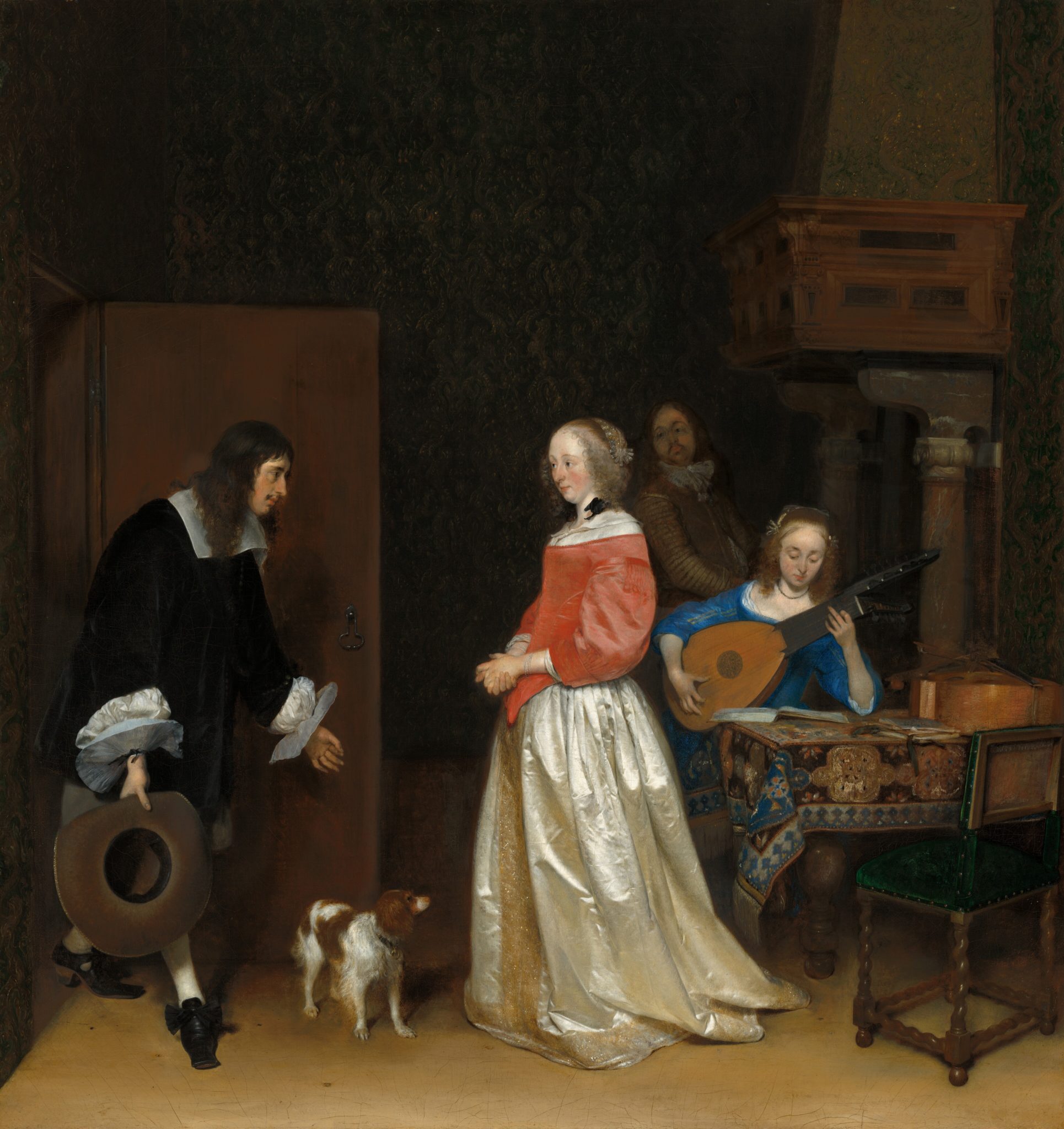 Gerard Ter Borch Le Jeune Trema Mus E Des Arts Anciens